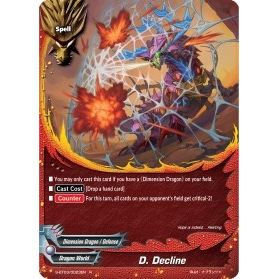 Image for D. Decline (S-BT03/0023EN) (S-BT03) - Future Card BuddyFight