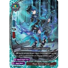 Image for Magic Bassist, Asagi (S-BT03/0026EN) (S-BT03) - Future Card BuddyFight
