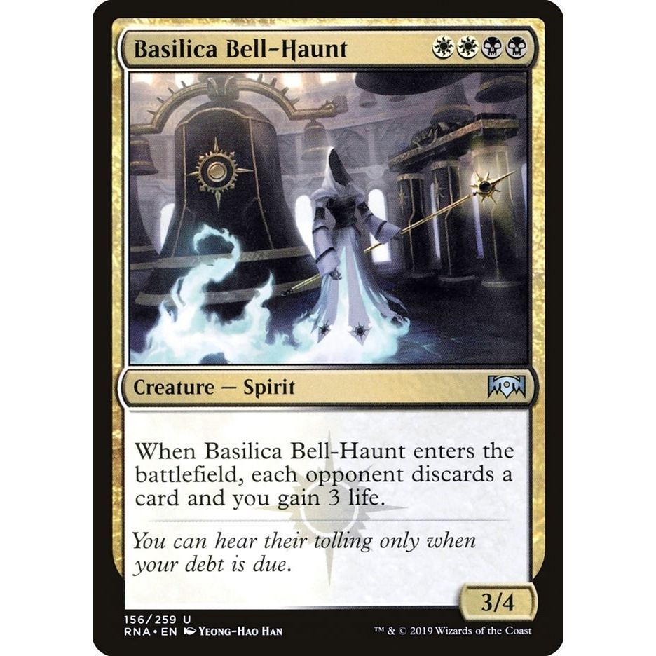Image for Basilica Bell-Haunt (156) (RNA) - Magic: The Gathering