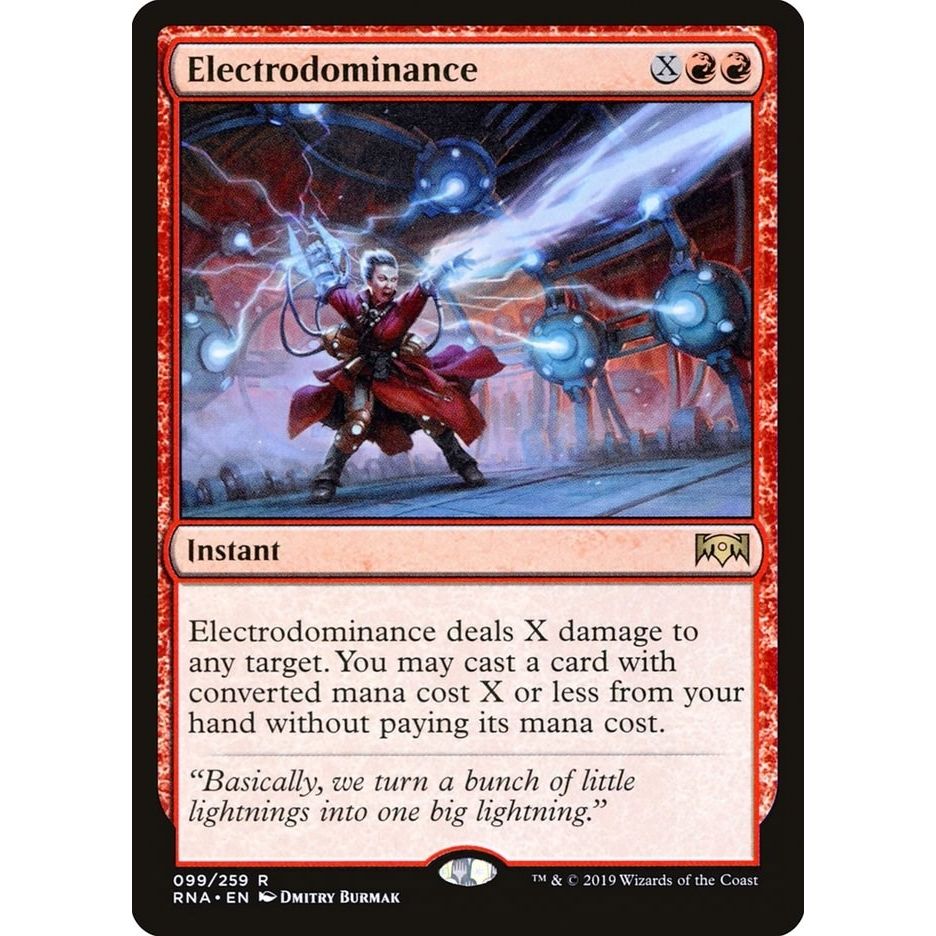 Image for Electrodominance (99) (RNA) - Magic: The Gathering