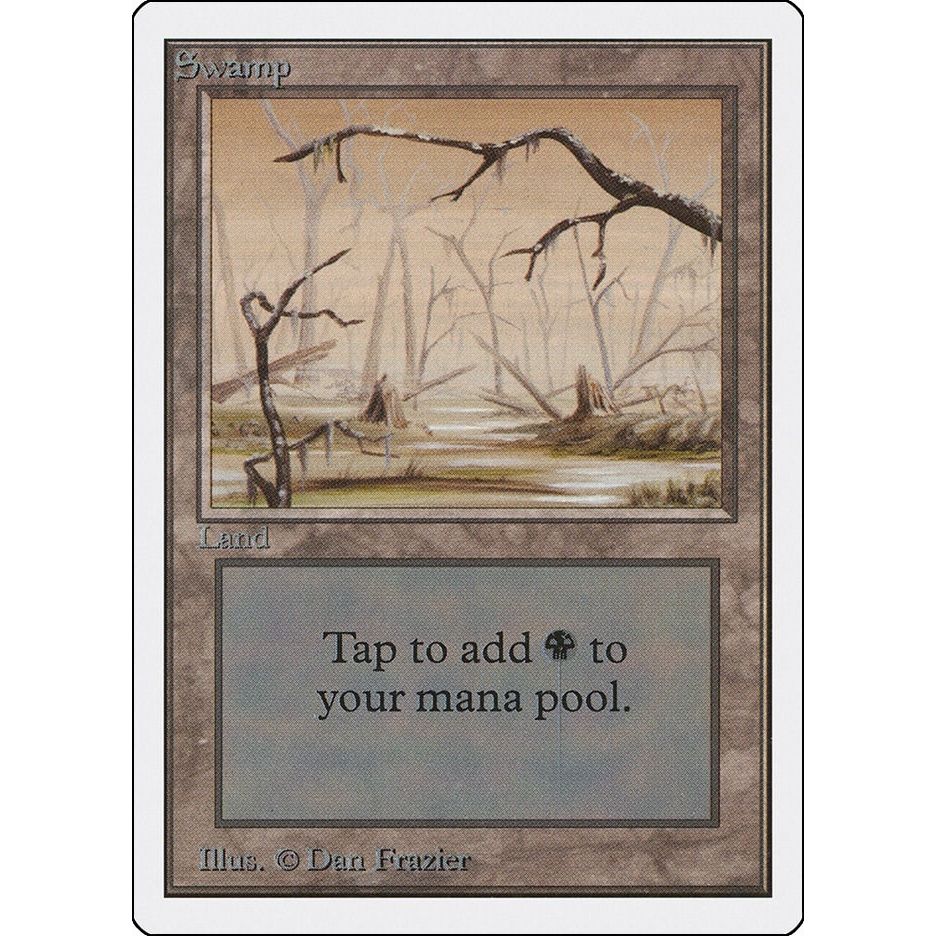 Image for Swamp (B) (2ED) - Magic: The Gathering