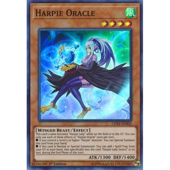 Image for Harpie Oracle (LED4-EN002) (LED4) - YuGiOh