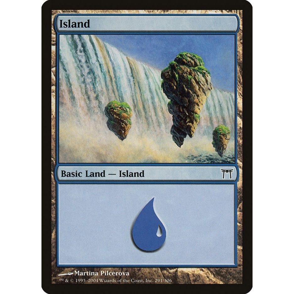 Image for Island (291) (291) (CHK) - Magic: The Gathering