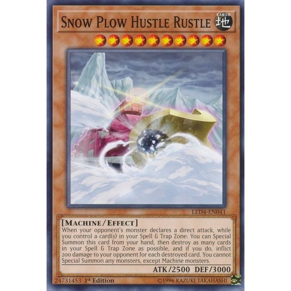 Image for Snow Plow Hustle Rustle (LED4-EN041) (LED4) - YuGiOh