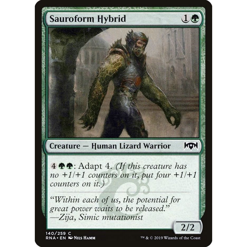 Image for Sauroform Hybrid (140) (RNA) - Magic: The Gathering