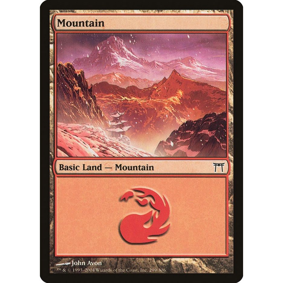 Image for Mountain (299) (299) (CHK) - Magic: The Gathering