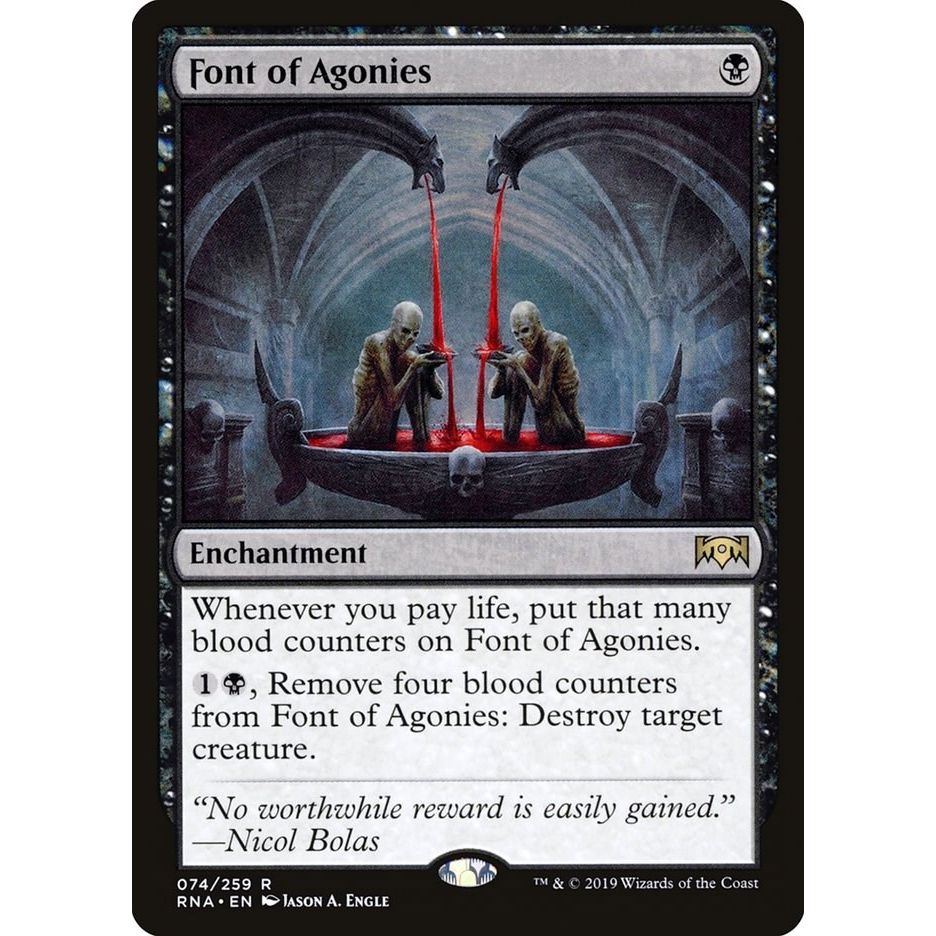 Image for Font of Agonies (74) (RNA) - Magic: The Gathering