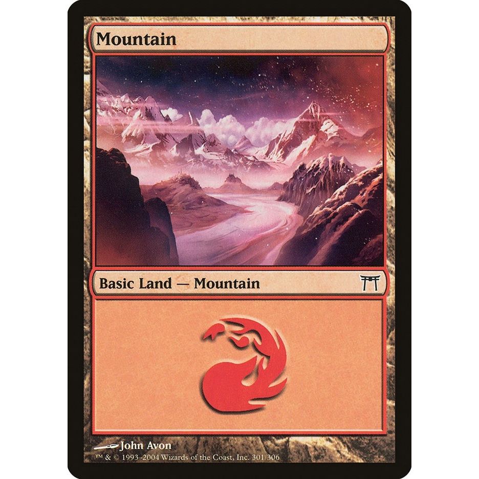 Image for Mountain (301) (301) (CHK) - Magic: The Gathering