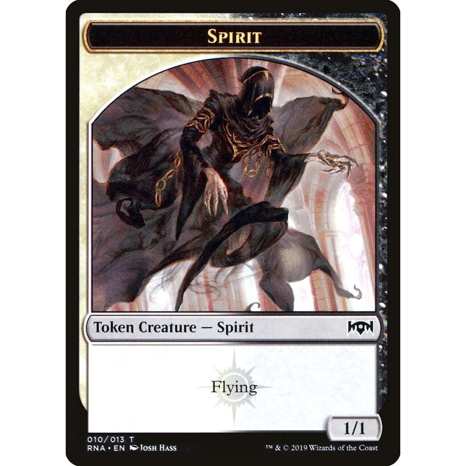 Image for Spirit Token (10) (RNA) - Magic: The Gathering