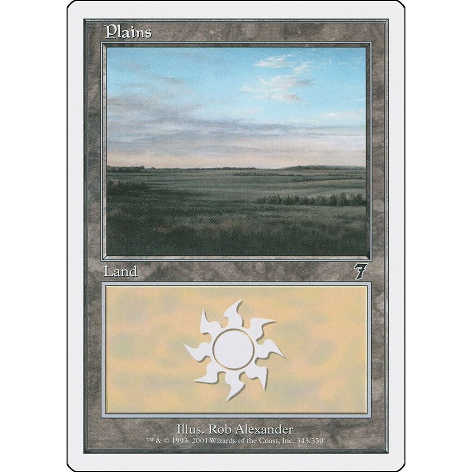 Image for Plains (343) (343) (7ED) - Magic: The Gathering