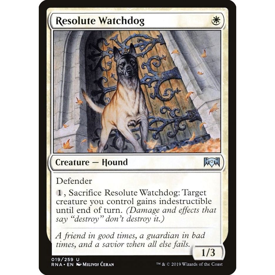 Image for Resolute Watchdog (19) (RNA) - Magic: The Gathering