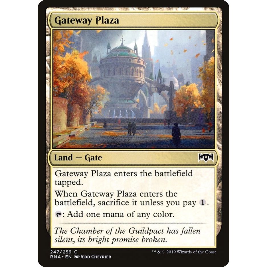 Image for Gateway Plaza (247) (RNA) - Magic: The Gathering