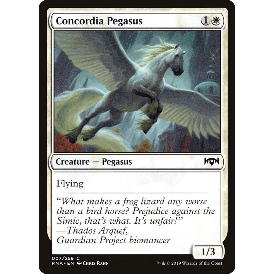 Image for Concordia Pegasus (7) (RNA) - Magic: The Gathering