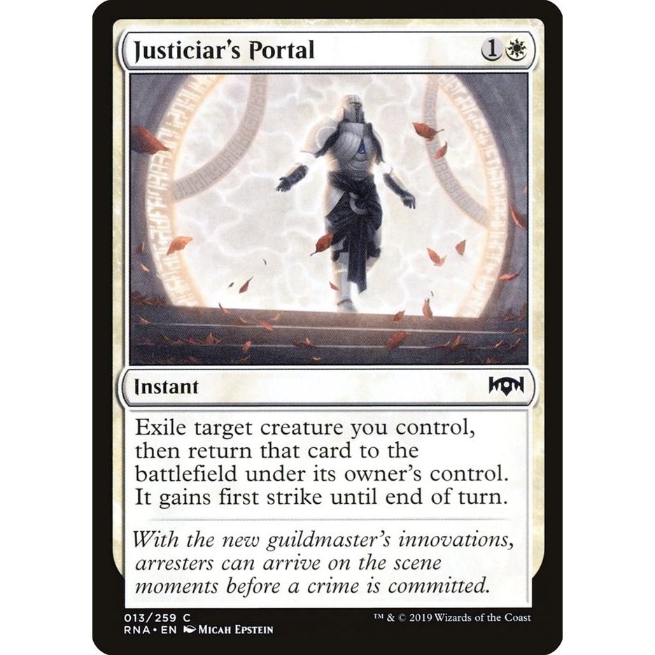 Image for Justiciar's Portal (13) (RNA) - Magic: The Gathering
