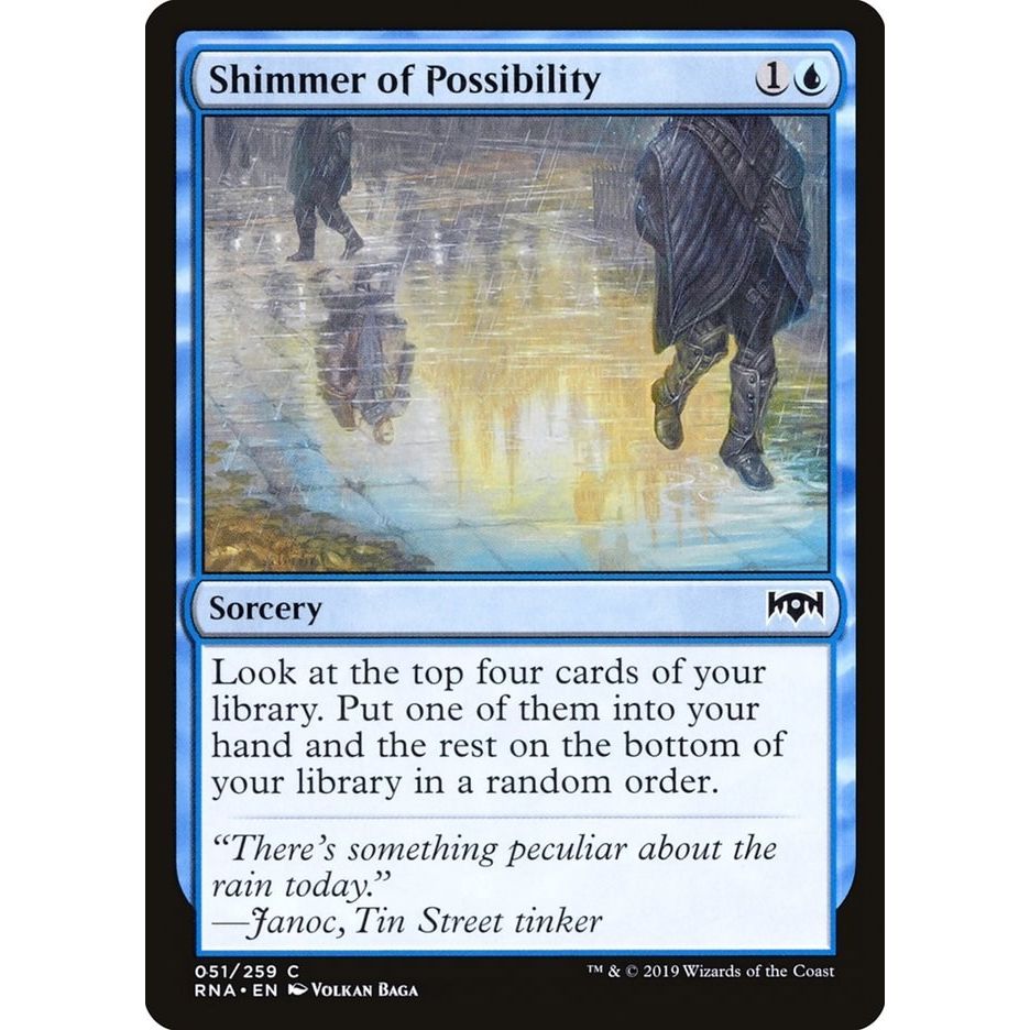 Image for Shimmer of Possibility (51) (RNA) - Magic: The Gathering