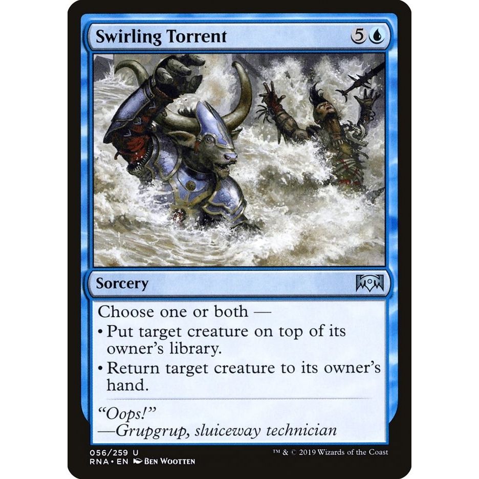 Image for Swirling Torrent (56) (RNA) - Magic: The Gathering