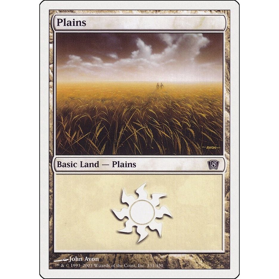 Image for Plains (331) (331) (8ED) - Magic: The Gathering