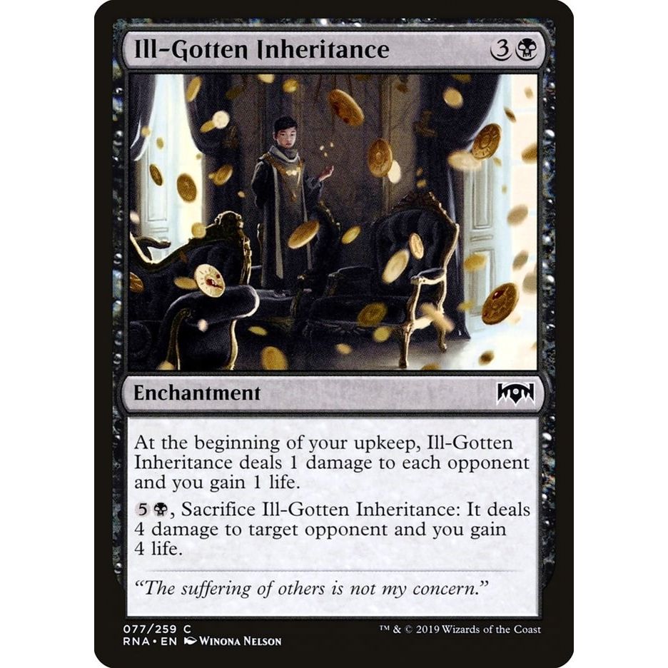 Image for Ill-Gotten Inheritance (77) (RNA) - Magic: The Gathering