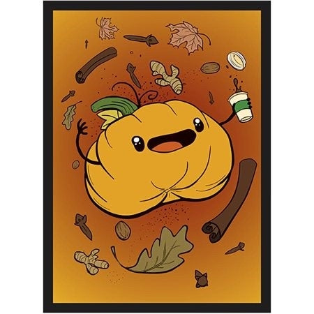 Image for Double Matte Sleeve - Pumpkin Spice (50-Pack) - Card Sleeves