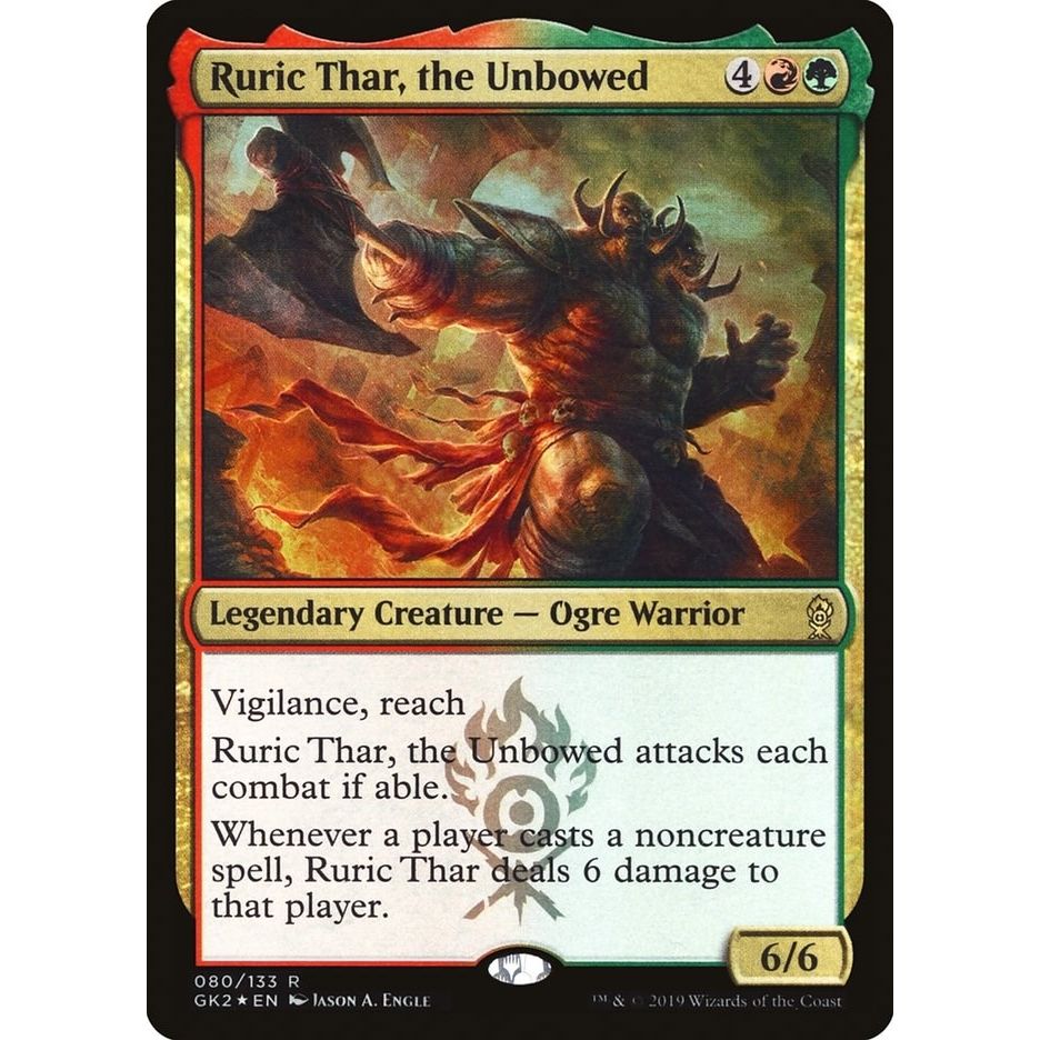Image for Ruric Thar, the Unbowed (80) (GK2) - Magic: The Gathering