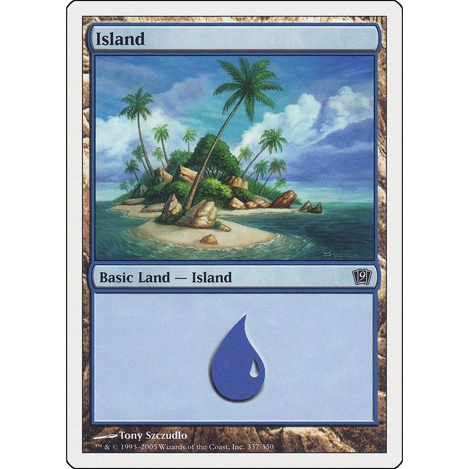 Image for Island (337) (337) (9ED) - Magic: The Gathering