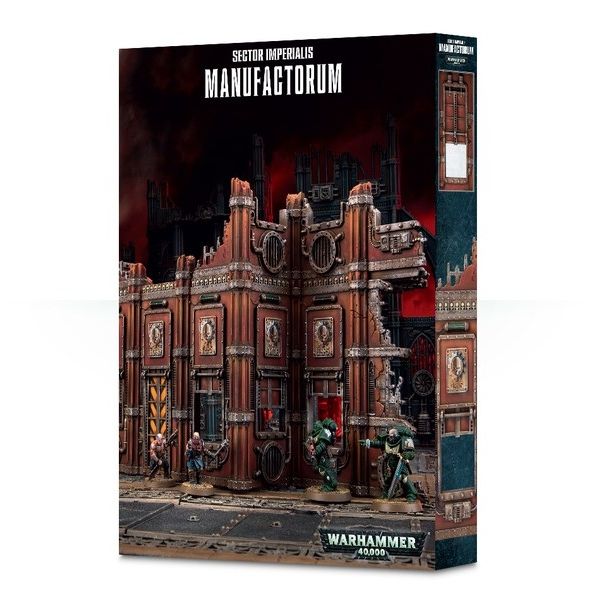 Image for Warhammer: 40K - Sector Imperialis: Manufactorum - Warhammer Game Accessories