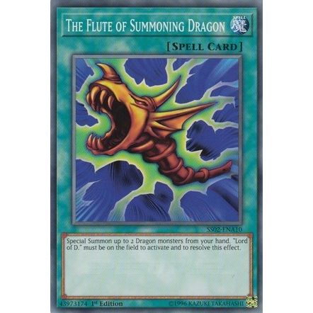 Image for The Flute of Summoning Dragon (SS02-ENA10) (SS02) - YuGiOh