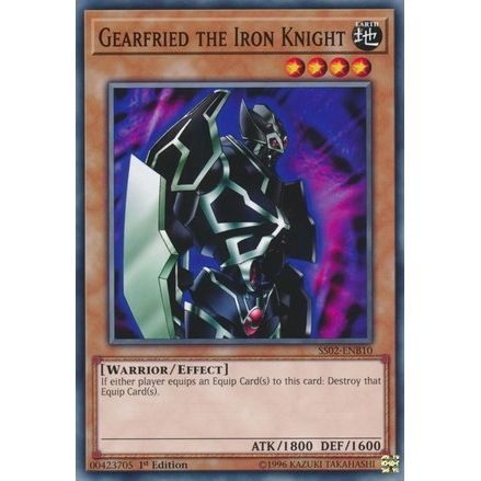 Image for Gearfried the Iron Knight (SS02-ENB10) (SS02) - YuGiOh