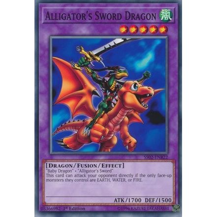 Image for Alligator's Sword Dragon (SS02-ENB22) (SS02) - YuGiOh