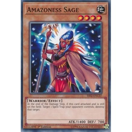 Image for Amazoness Sage (SS02-ENC07) (SS02) - YuGiOh