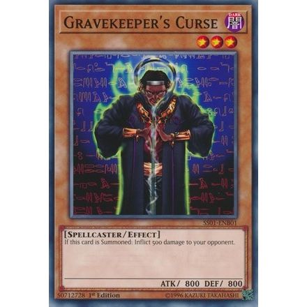 Image for Gravekeeper's Curse (SS01-ENB01) (SS01) - YuGiOh