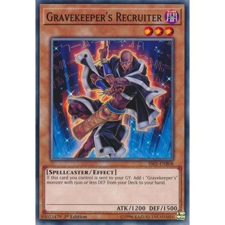 Image for Gravekeeper's Recruiter (SS01-ENB08) (SS01) - YuGiOh
