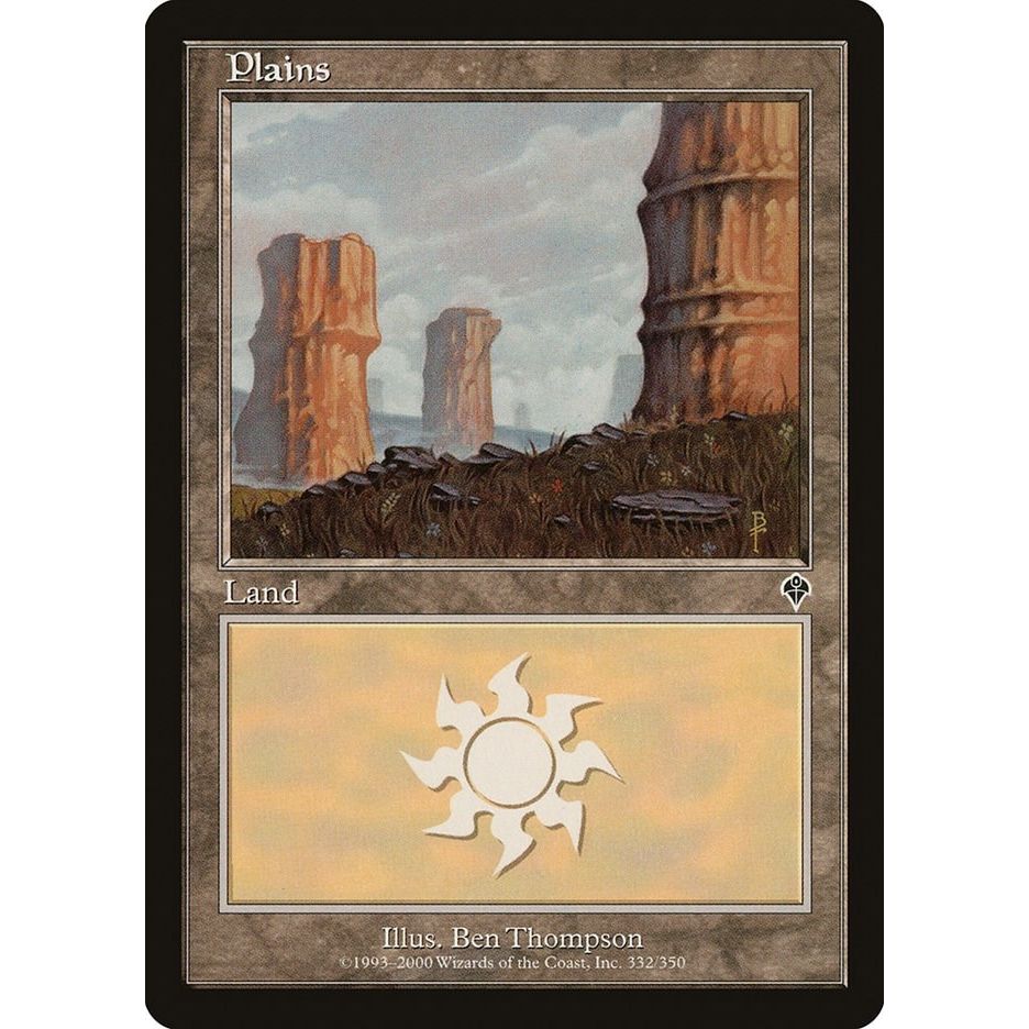 Image for Plains (332) (332) (INV) - Magic: The Gathering