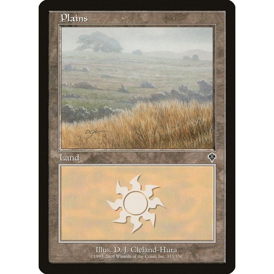 Image for Plains (333) (333) (INV) - Magic: The Gathering