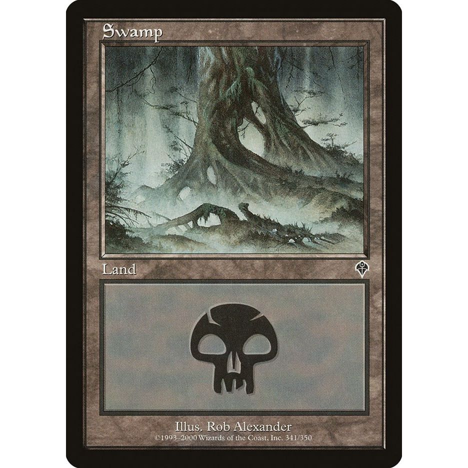 Image for Swamp (341) (341) (INV) - Magic: The Gathering
