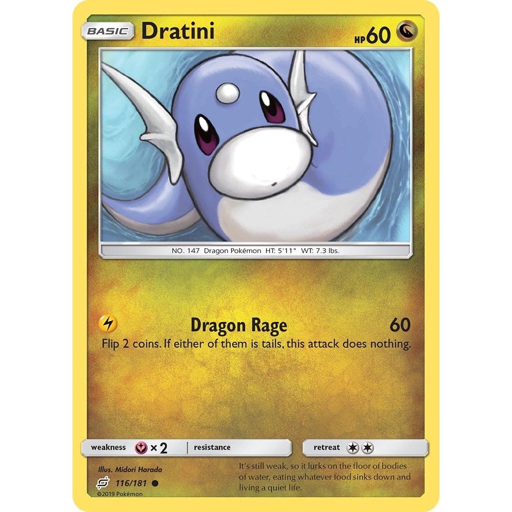 Image for Dratini (116) (116/181) (SM9) - Pokemon