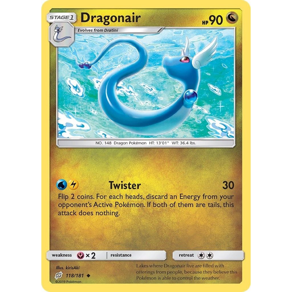 Image for Dragonair (118/181) (SM9) - Pokemon