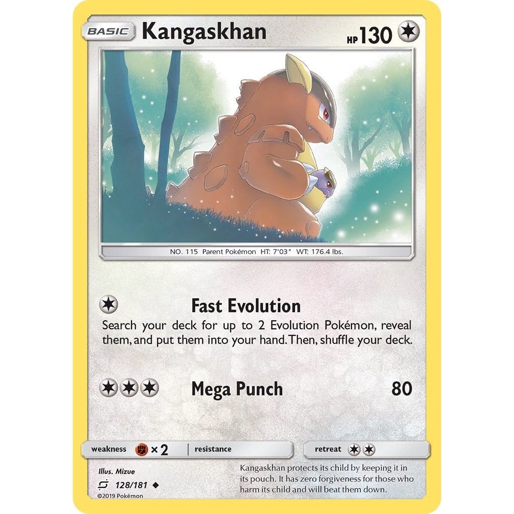 Image for Kangaskhan (128/181) (SM9) - Pokemon
