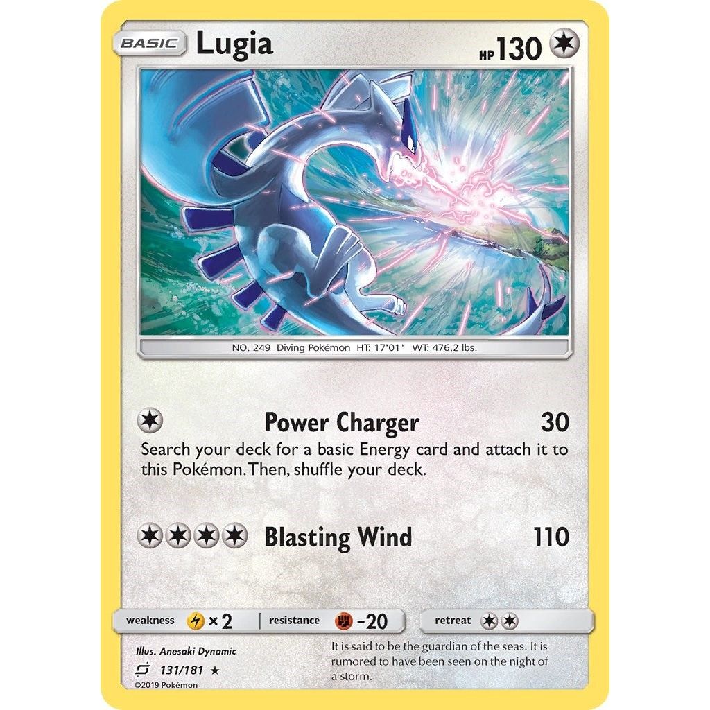 Image for Lugia (131/181) (SM9) - Pokemon