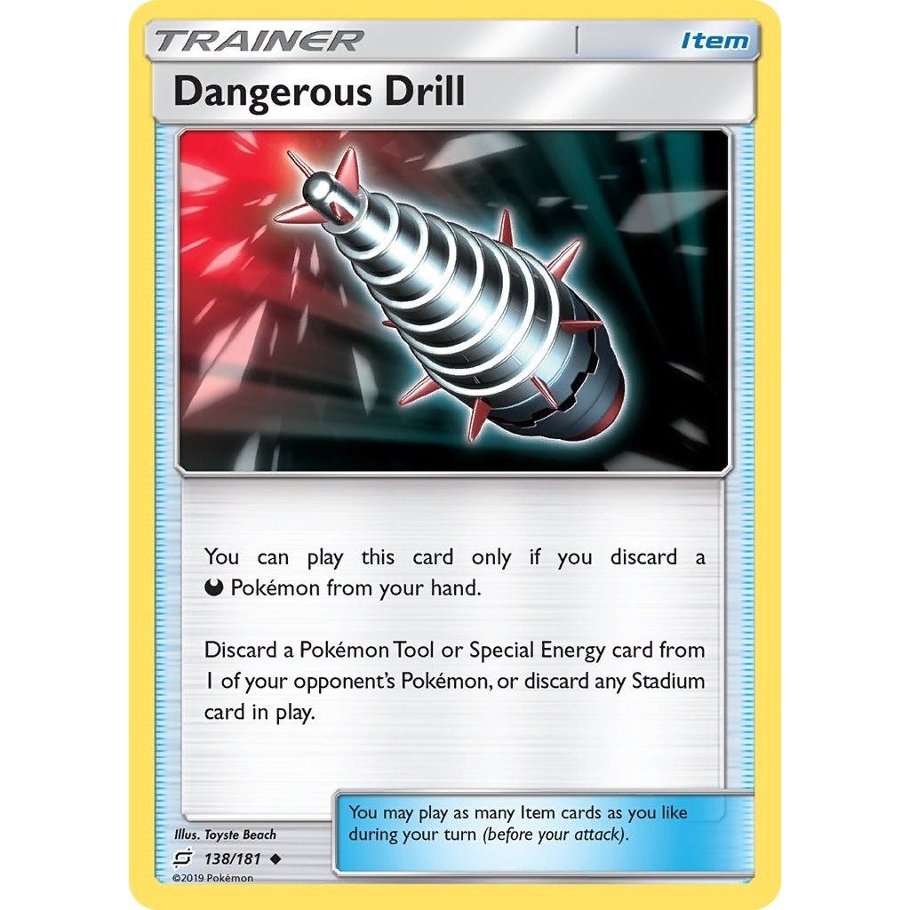 Image for Dangerous Drill (138/181) (SM9) - Pokemon