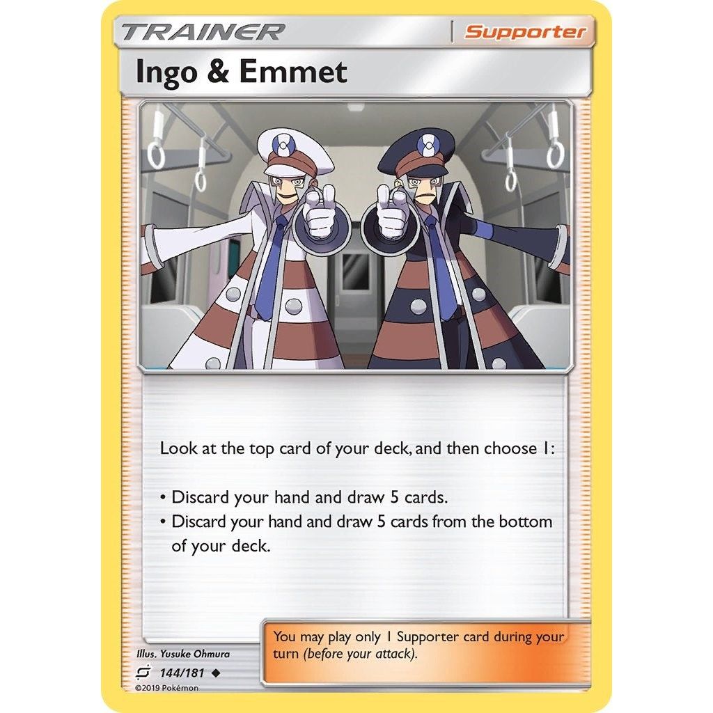 Image for Ingo & Emmet (144/181) (SM9) - Pokemon