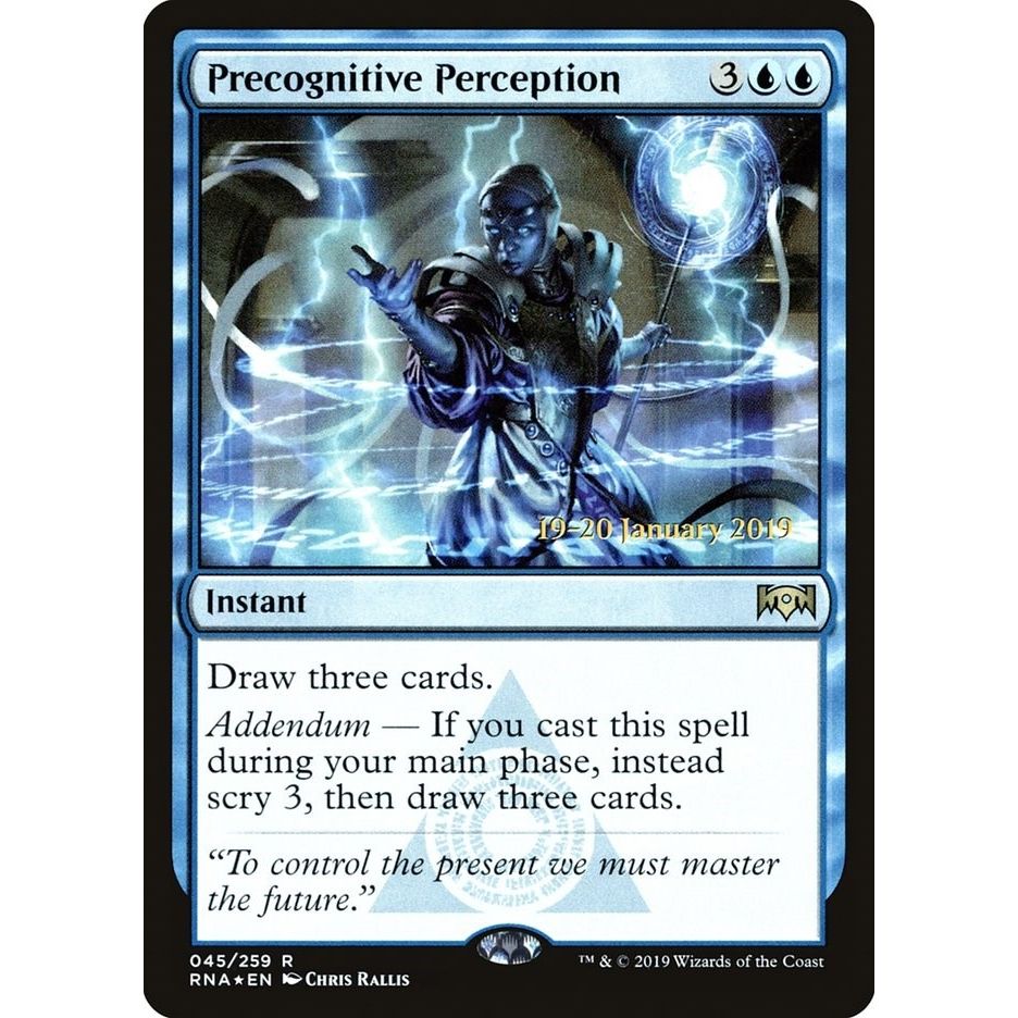 Image for Precognitive Perception (45) (PRE) - Magic: The Gathering