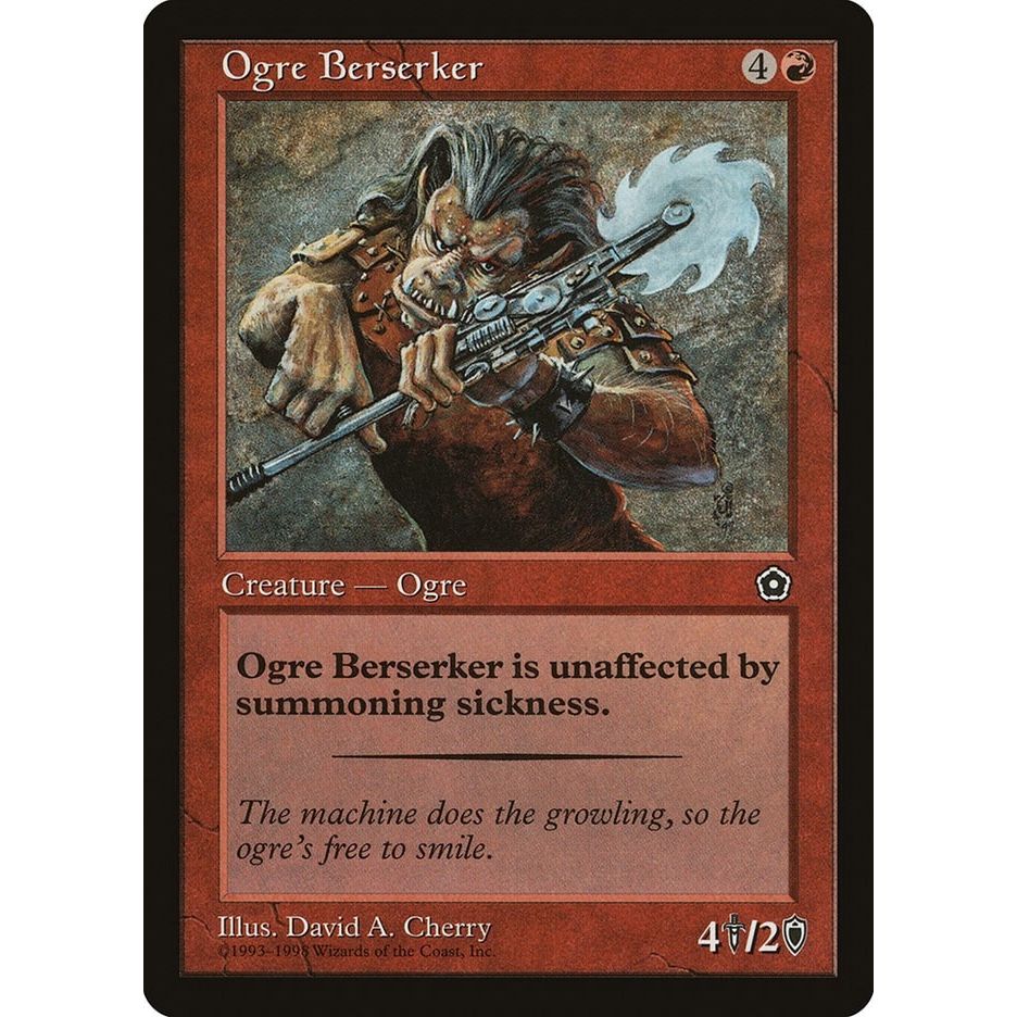 Image for Ogre Berserker (P02) - Magic: The Gathering