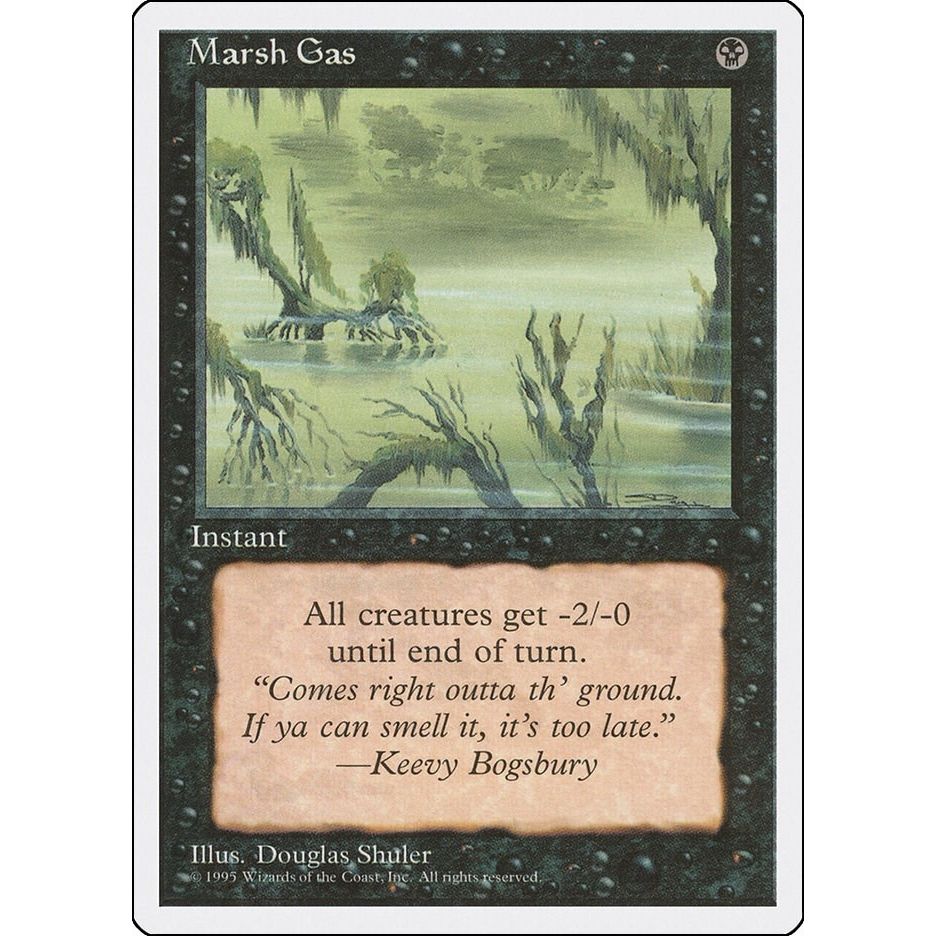 Image for Marsh Gas (4ED) - Magic: The Gathering