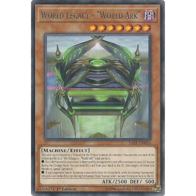 Image for World Legacy - "World Ark" (SAST-EN016) (SAST) - YuGiOh