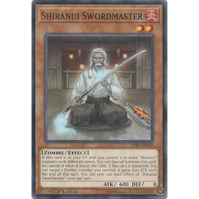 Image for Shiranui Swordmaster (SAST-EN018) (SAST) - YuGiOh