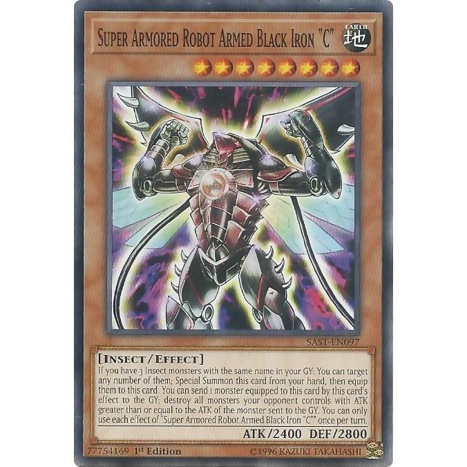 Image for Super Armored Robot Armed Black Iron "C" (SAST-EN097) (SAST) - YuGiOh