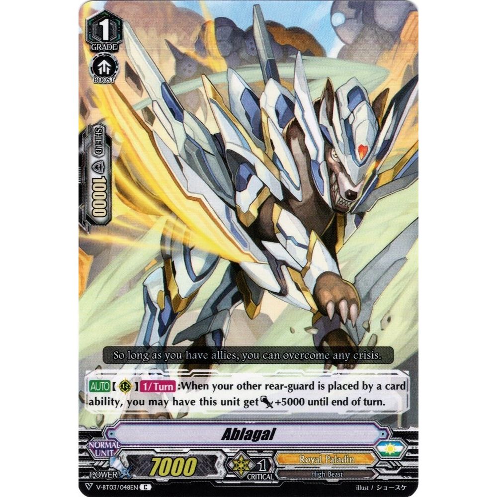 Image for Ablagal (V-BT03/048EN) (V-BT03) - Cardfight Vanguard