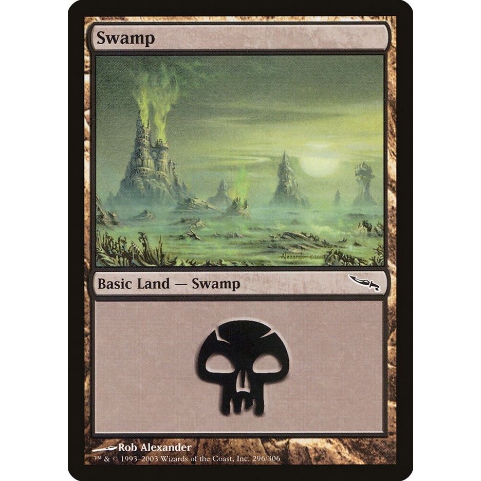 Image for Swamp (296) (296) (MRD) - Magic: The Gathering