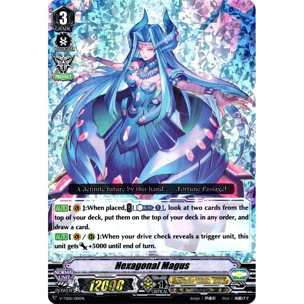 Image for Hexagonal Magus (RRR Foil) (V-TD05/001EN) (V-TD05) - Cardfight Vanguard